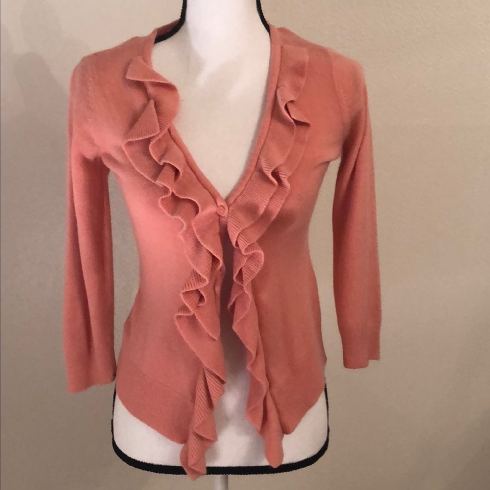 Pink cardigan